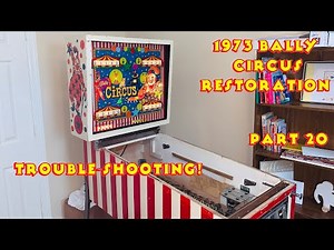 Coin Door Re-Wiring & Troubleshooting - 1973 Bally Circus EM Pinball Machine Restoration - Part 20