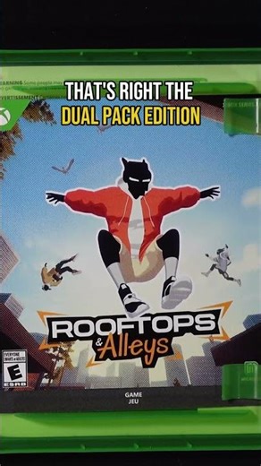 XBOX Unique - Rooftops & Alleys Dual Pack Edition Is Best Of Both Worlds!!!