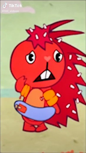 Nutty HTF Fan Art - Flaky Monster Que Es