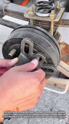 Heavy-Duty Hub Removal Tool: For Effortless Drum Brake Detachment #ToolHolder