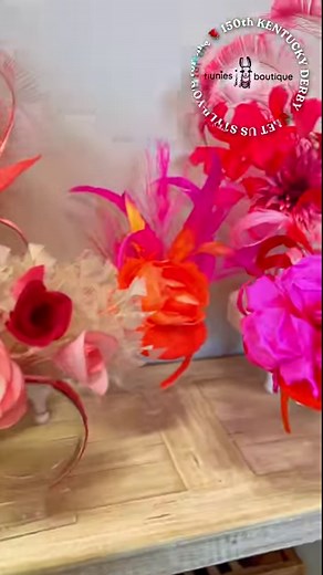 Derby has officially arrived at Tunie’s Boutique! 🌹🐎 We have OVER 100 hat and fascinator styles for you to choose from, along with the boldest and brightest dress collection in Lexington & Louisville. Our team has been styling women for the Kentucky Derby for 10 years, and we have a feeling this will be the best one yet! Visit us in stores today. | Tunie's