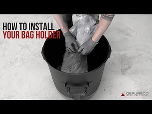 BAG HOLDER: How to Install It | Depureco Industrial Vacuum