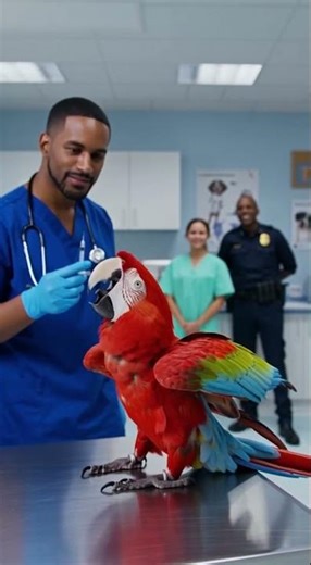 Panic Attack Parrot Fears Inheritance Theft #funny #funnyanimals #talkingparrot #parrot