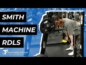 How To Do Smith Machine RDLs | Target Hamstrings & Glutes with Stability