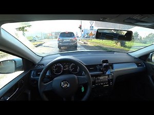 ЕДУ НА SKODA RAPID - ВИД ОТ ПЕРВОГО ЛИЦА!