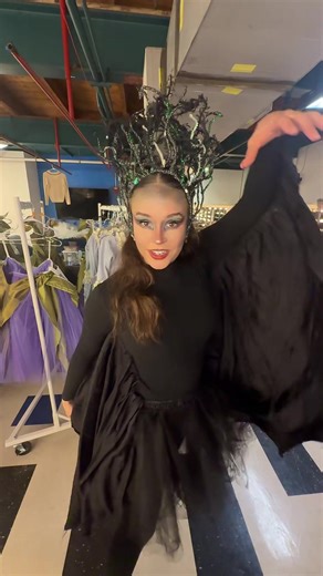 Main character energy 😈 #indyballet #sleepingbeauty #carabosse #minions #creatures video credit: @k a c i 🐆💋🎱