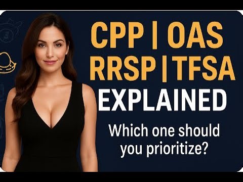 Canadian Pensions & Retirement Savings Explained | CPP, OAS, RRSP, TFSA