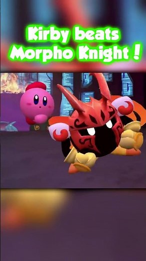 Morpho Knights demise #shorts #kirby