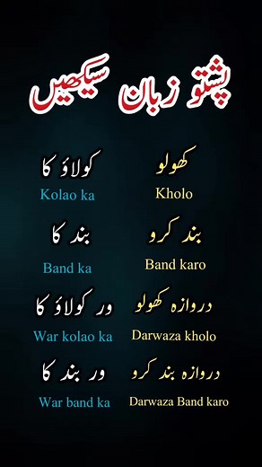 learn pashto language | pashto words use in sentences @AisSko pushto learning ✅ #viral #tiktok #urdu #pashto #shorts #lesson #foryou #foryoupage #fyp