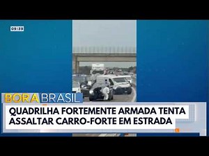 Tentativa de assalto a carro-forte fecha estrada na Itália | Bora Brasil