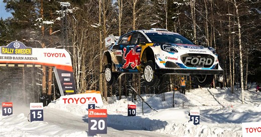 World Rally Championship Rally Sweden Stage 1
