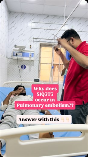 Aazer Nawab | The S1Q3T3 pattern on ECG is a classic but not always present finding in acute pulmonary embolism (PE). what it means and why it occurs:... | Instagram