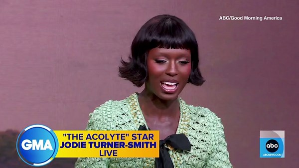 Jodie Turner-Smith reveals daughter's reaction to her role on 'The Acolyte'