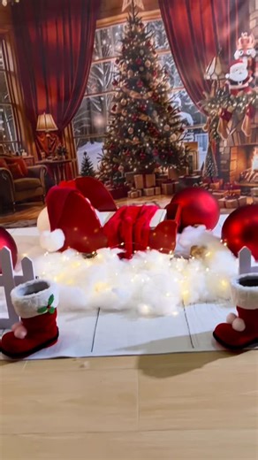Captured by Carla 📸 on Instagram: "Holiday vibes activated! 🎅✨ My Christmas setups are ready for your photoshoot — book before slots fill up. #photographer #photography #fyp #newbornphotography #newbornphotographer #fypage"