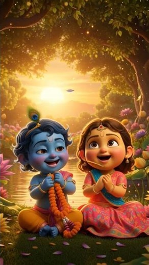 #love #baby #radhakrishna #radheradhe #kidscartoon #krisna #radhakrishnalove #baby #cartoon