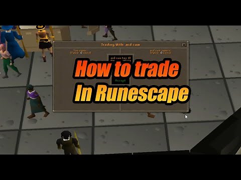 How to trade in Osrs