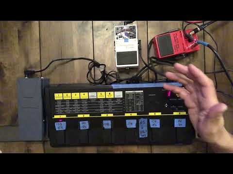 1992 Boss ME-6B (Bass) Multiple Effects Processor (Walkthrough, and effects basics)...