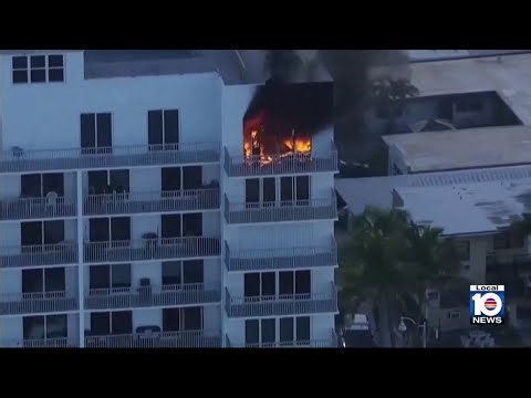 Woman dies after being hospitalized due to Hollywood high-rise fire