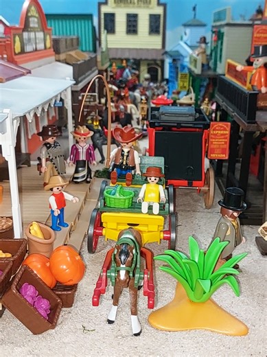 Exploring the Playmobil Western Diorama in San Agustin