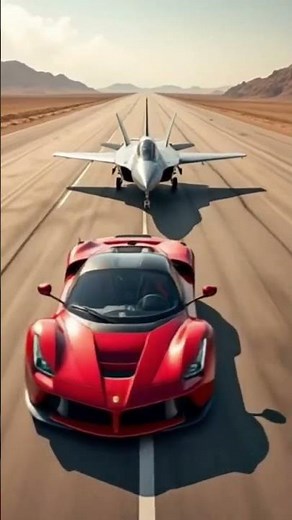 "Jet vs Hypercar: The Most Insane Airport Race Ever Caught on Camera!"