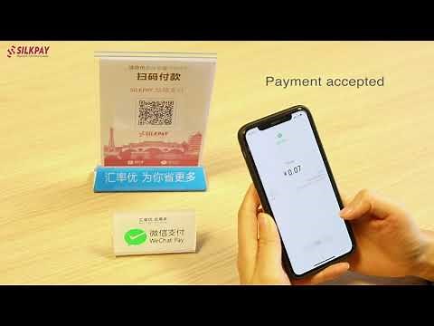 How does WeChat Pay payment work via static QR code? | Silkpay official