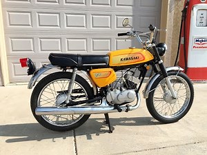 1971 Kawasaki G3SS 90cc ride