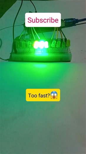 ⚡️ Lightning LED Storm — Don’t Blink! 🤯 #shorts