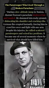 “The Paratrooper Who Survived a Broken Parachute” — Alastair Pearson