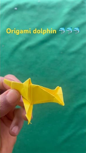 🐬 Paper Dolphin That Looks REAL! | Easy Origami Dolphin