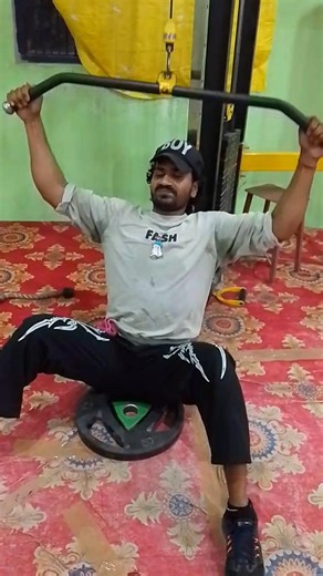 Pure Back cable Row workout 100 kg 🦍 Day 3/365