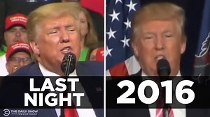 2.5M views · 38K reactions | Trump unveils his fresh new platform for 2020 | The Daily Show | Facebook