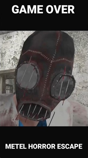 Metel Horror Escape Chapter 4 - Game Over Scenes #shorts