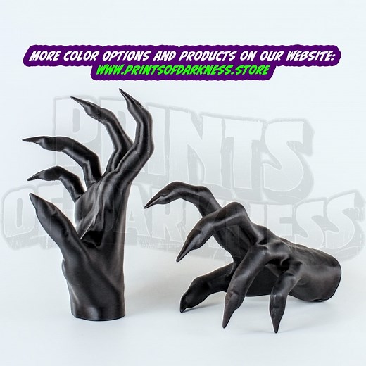 Wall-mounted Monster Hands - Etsy