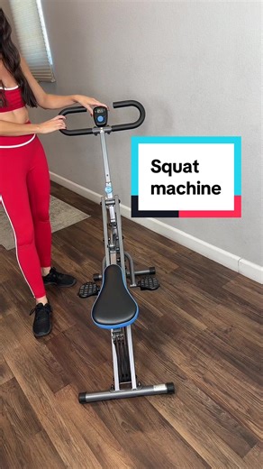 Exercise machine that gives you a cardio   full Body resistance workout from home! #squatmachine #fitnessgifts #homegym #tiktokshopcybermonday #tiktokshopblackfriday