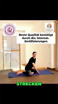 Taube Yoga Pose: Entspannung & Power für deinen Körper! #shorts