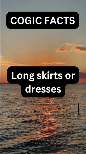What is The Traditional Attire For Woman In The Church of God In Christ? #churchofgodinchrist