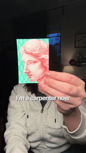 My weirdest drawing tool was meant for carpenters