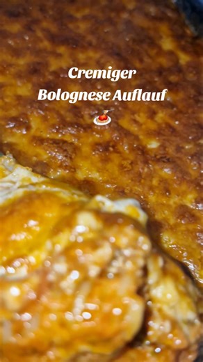 Cremiger Bolognese Auflauf🍝 450kcal / 40g Eiweiß pro Portion #food #viral #motivation #fitness #fyp