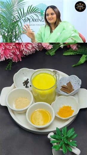 The Secret to PERFECT Golden Milk🥛| Boost Your Immunity with the REAL Ayurvedic Golden Milk #shorts