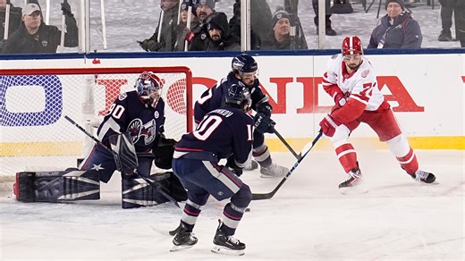 Blue Jackets leapfrog Red Wings in Eastern Conference standings with win in outdoor game