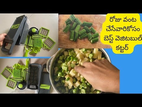 Vegetable cutter #veg cutter // best vegetable chopper multipurpose chopper #digital mahila #day2