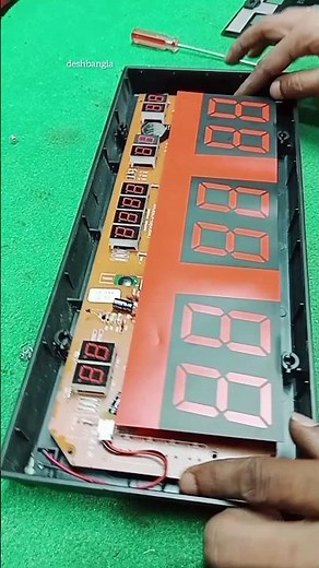 how to open digital led clock #repair #ledclockrepair #digitalclockrepair #digitalwatchrepair