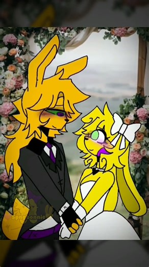 They married:3 [Your hands on mine] Bunnie x SpringBonnie/SB.