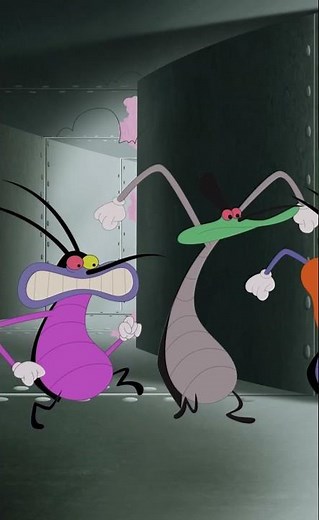 An overflowing washing machine - Oggy and his friends - Shorts