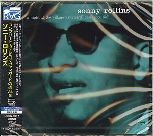 Sonny Rollins – A Night At The "Village Vanguard" Volume 2 (2016, SHM-CD, CD)