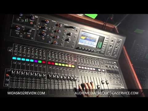 Live sound check - Midas M32 /Knucklehead