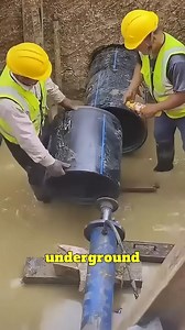 Underground crossing technique – no easy job #UndergroundCrossing #TrenchWork #PipelineInstallation | Ogunquit, Maine Oceanfront Rentals