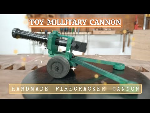 Toy Howitzer Type Cannon That fires real Crackers