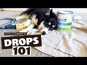 The Right Drop Cloth 101. Stop Paint Spills With the Right Gear.