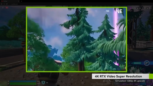 NVIDIA updates RTX Video Super Resolution with new and more efficient AI model